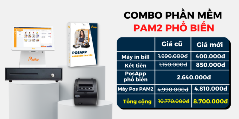 Combo4: PAm2 + 1 năm phổ biến