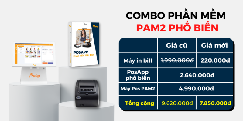 Combo3: PAM2 + 1 năm phổ biến
