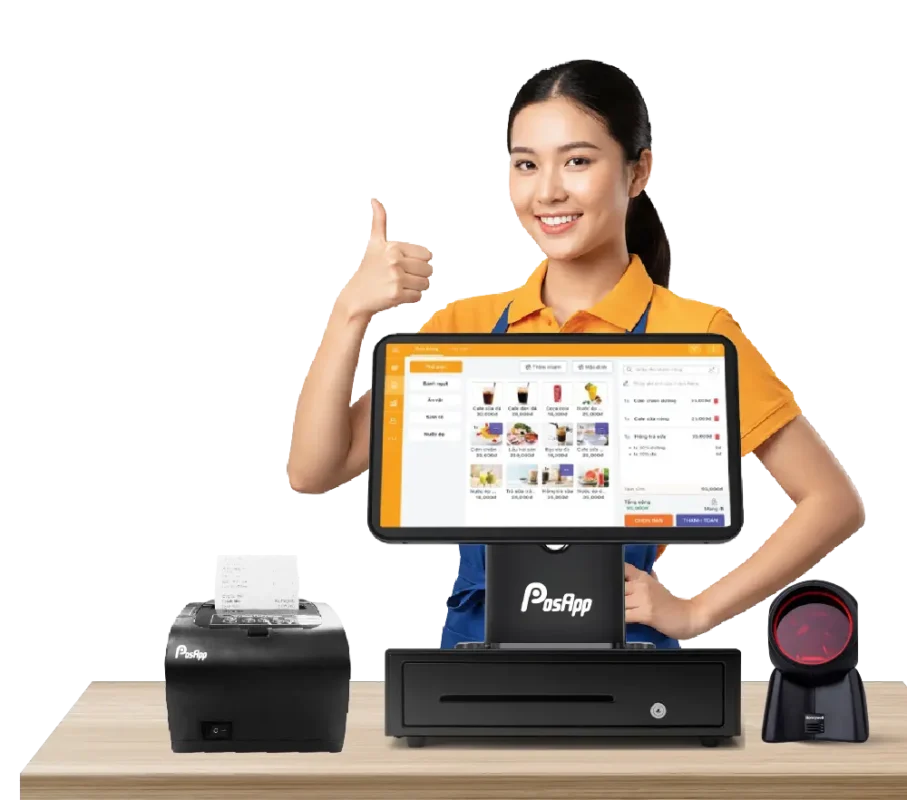 máy pos order PA680